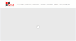 Desktop Screenshot of heidanconstruction.com